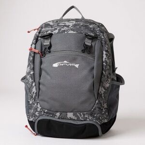 Orvis Digital Camo Backpack with Red Accents